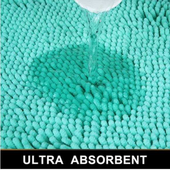 NEW! 2 Piece Chenille Bath Mat Set - Picture 3 of 6